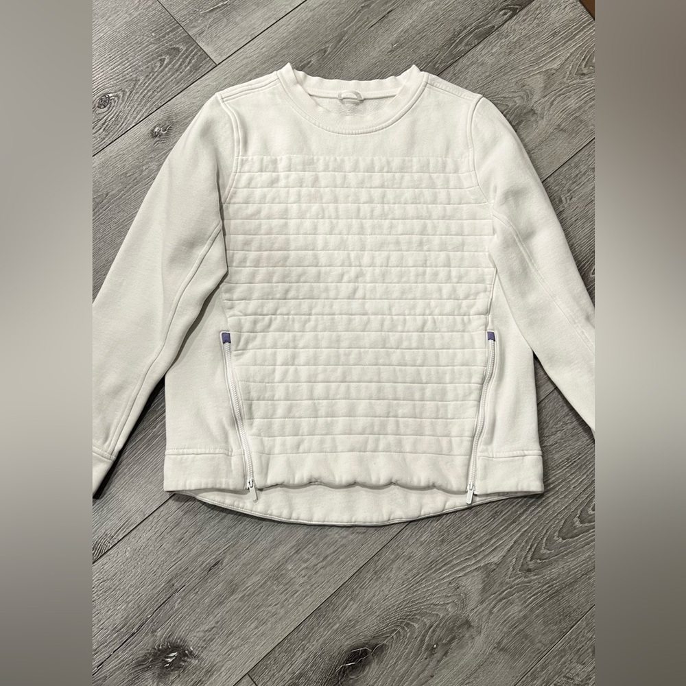 Lululemon White Pullover Sweater - image 1